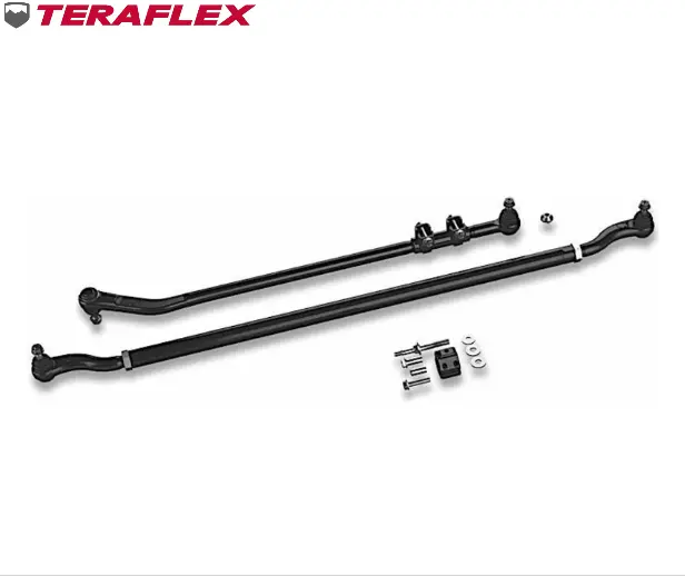Teraflex Hd Tie Rod & Flipped Drag Link Kit For 2007-2018 Jeep Wrangler Jk 1