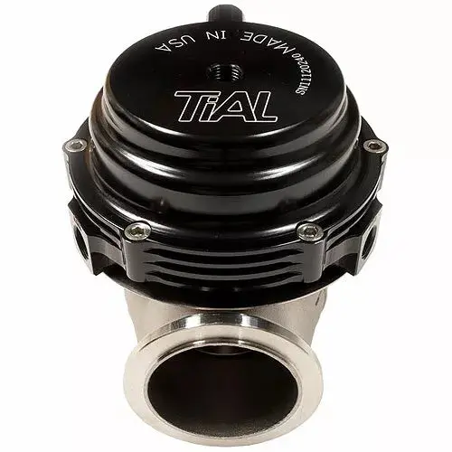 Tialsport Mvr Black 44Mm All Spring Wastegate W/ Band Clamp Set - Universal 1