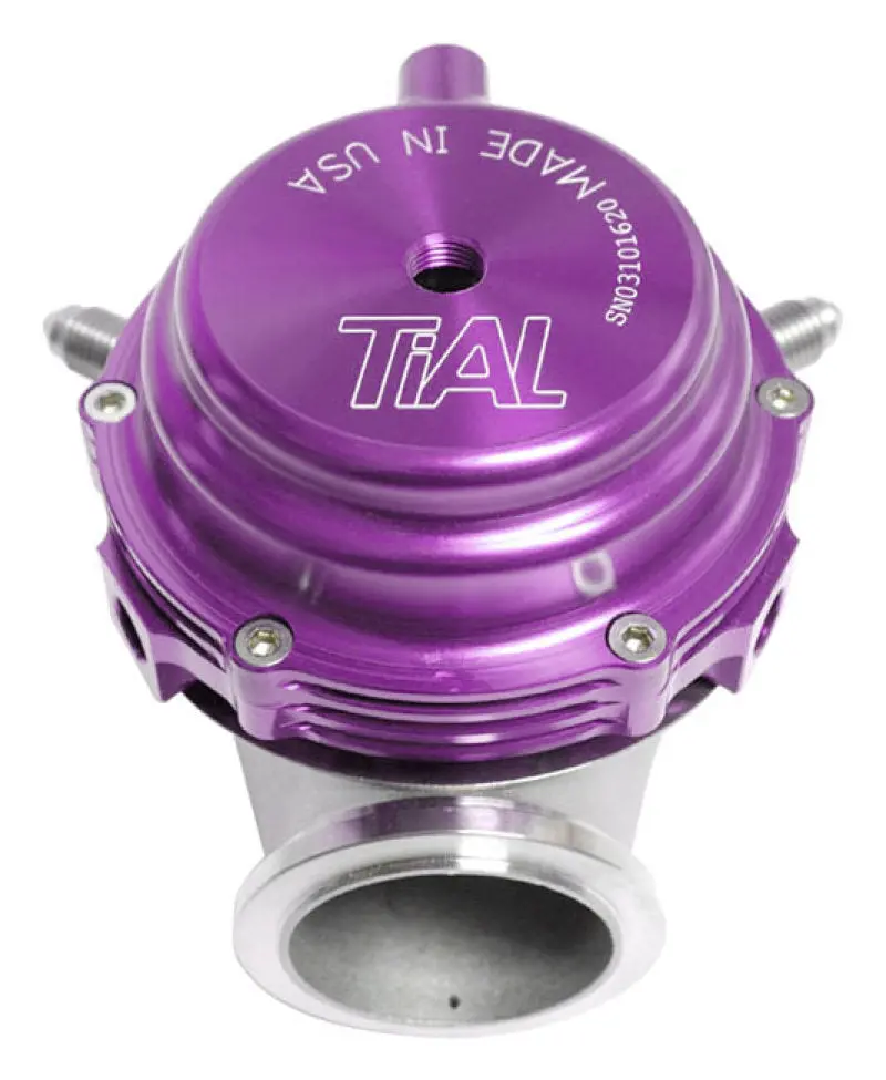 Tialsport Mvr Purple 44Mm All Spring Wastegate W/ Band Clamp Set - Universal 1