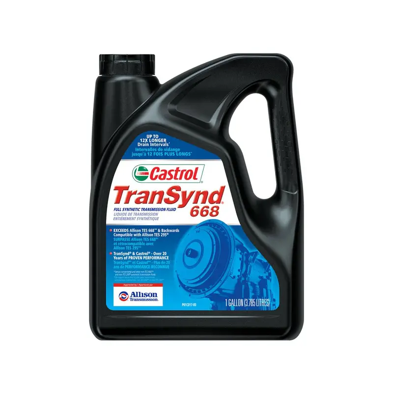 Transynd Tes 668 1 Gallon Allison On-Highway Full Synthetic Transmission Fluid 1