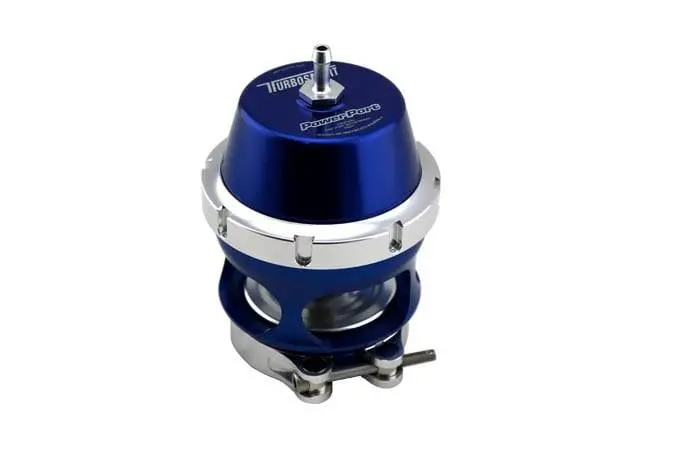 Turbosmart High Flow Billet Aluminum Blue Powerport Blow Off Valve - Universal 1