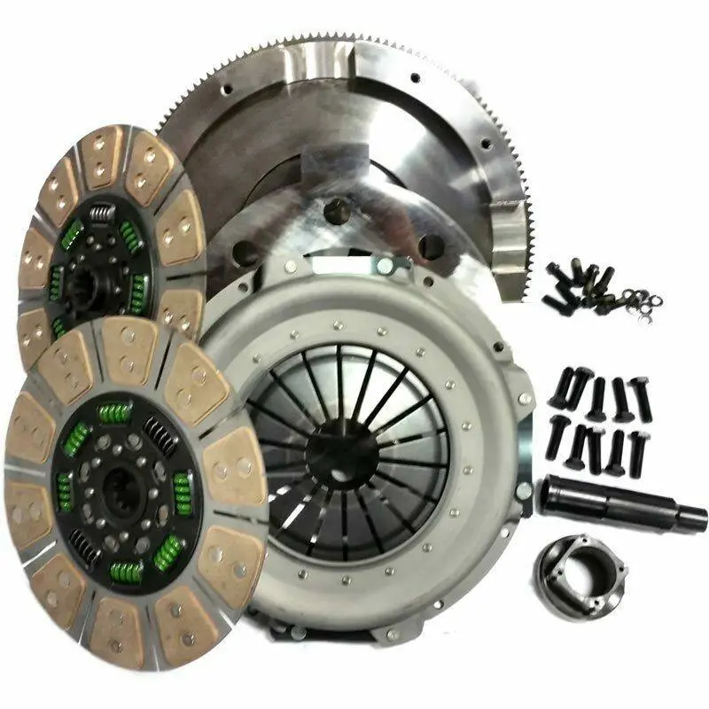 Valair Ceramic Street Dual Disc Clutch For 03-10 Ford 6.0L & 6.4L Powerstroke 1