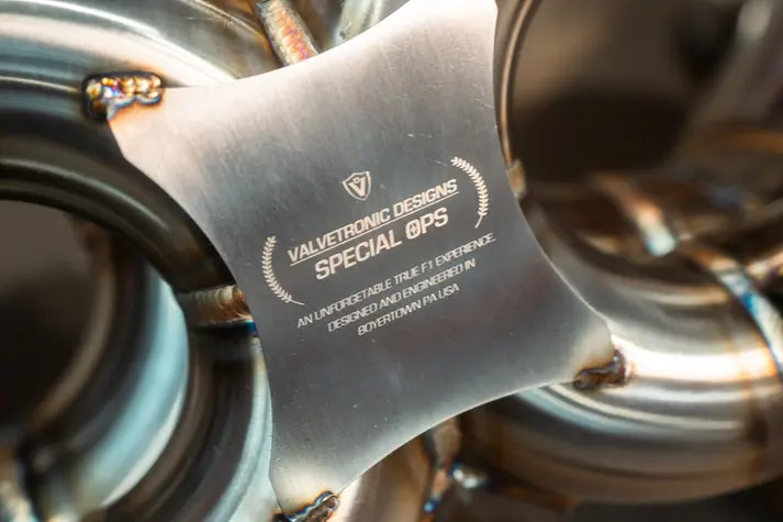 Valvetronic Audi R8 5.2L F1 Catbaclk Exhaust Grade 5 Titanium Reuses Oem Tips Aud.R8.V10.Gen2.F1.Ti 2