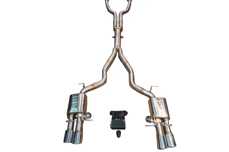Valvetronic Bmw E60 M5 5.0L Catback T304 Ss Brushed 3.5" Tips Bmw.E60.M5.Vses.Br 1