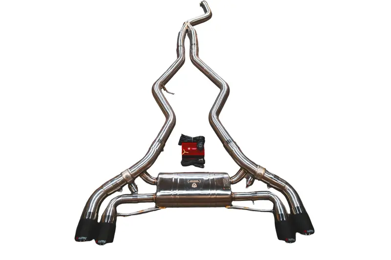 Valvetronic Bmw F87 M2 3.0L Catback T304 Stanless Steel, Black 3.5" Tips Bmw.F87.M2.Vses.Br.Blk 1