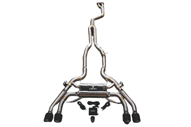 Valvetronic Bmw F97,F98 X3m,X4m 3.0L Catback, T304 Ss Brushed 3.5" Tips Bmw.F9x.X3m.Vses.Br.Brsh 1