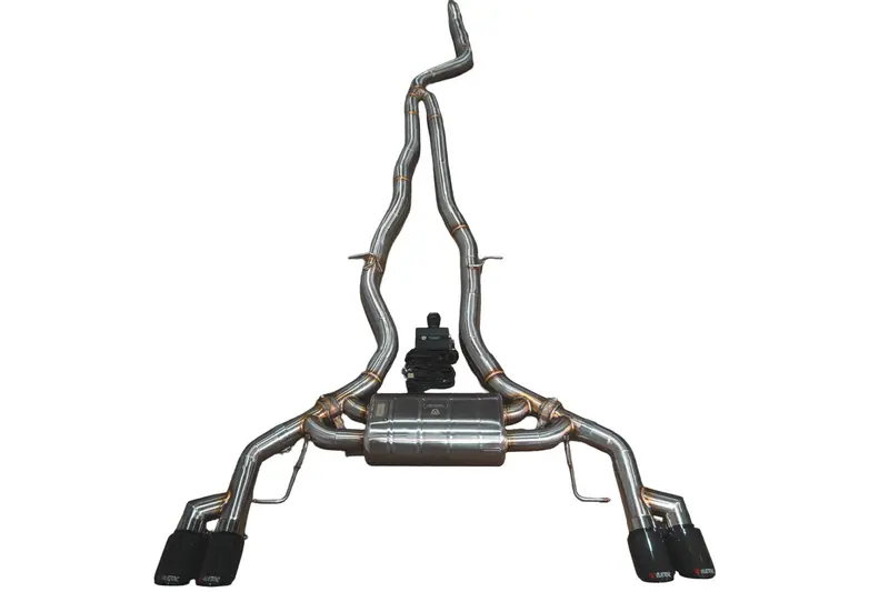 Valvetronic Bmw G01, X3,X4 M40i 3.0L Catback, T304 Ss, Black 3.5" Tips Bmw.G01.M40i.Vses.Br.Blk 1