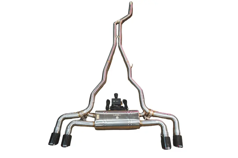 Valvetronic Bmw G30, 530I 2.0L Catback, T304 Ss, Burnt 3.5" Tips Bmw.G30.530I.Vses.Br.Brt 1