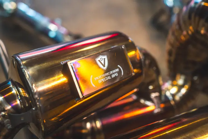 Valvetronic Lamborghini Lp-580, Lp-610 Huracan 5.2L Valved Catback, Grade 5 Titanium Lam.Hur.Vses.Ti 2