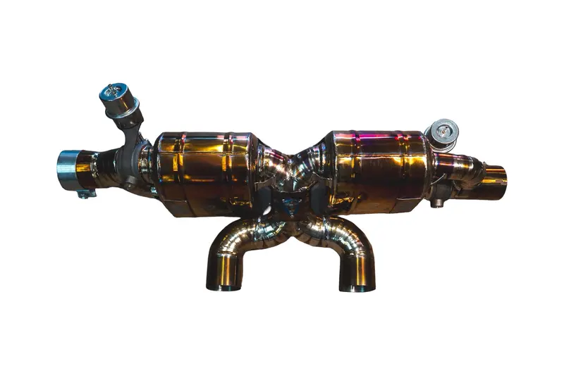Valvetronic Porsche 991.2 Carrera 3.0L, Grade 5 Titanium 4.0" Tips Por.991.2.Car.Vses.Ti 1