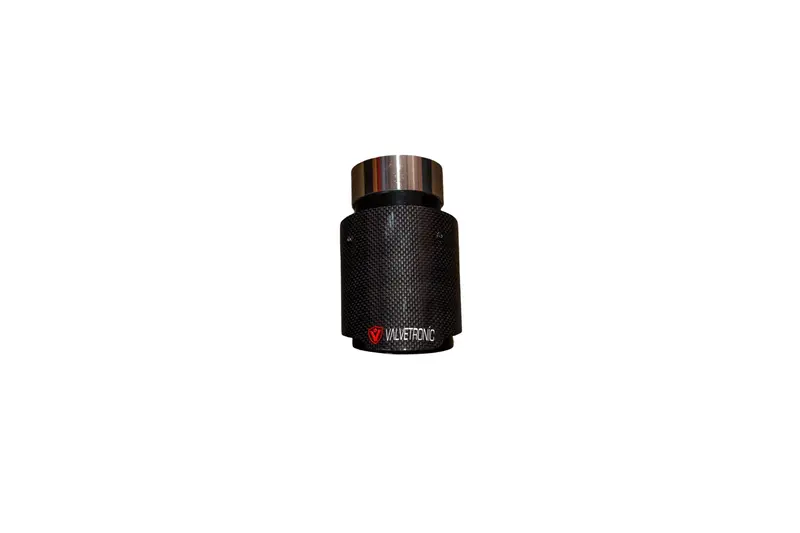 Valvetronic Universal Exhaust Tips 2.5" Carbon Fiber Carbon Fiber Vtd.Tip.Slve.25.35.Rc 1