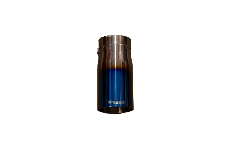 Valvetronic Universal Exhaust Tips 3.0" T304 Stainless Steel Burnt Titanium Vtd.Tip.Sw.30.35.Brt 1