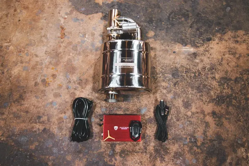 Valvetronic Universal Muffler Kit, Single Inlet Single Outlet, 76Mm 3.0" 1 Muffler Uvm.76Mm.X1 1