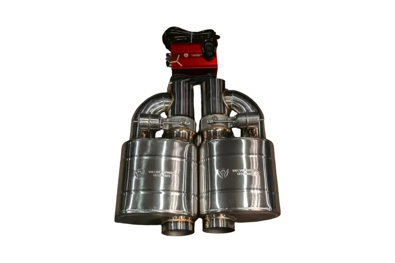 Valvetronic Universal Muffler Kit, Single Inlet Single Outlet, 76Mm 3.0" 2 Mufflers Uvm.76Mm.X2 1