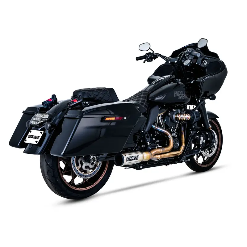 Vance & Hines Brushed Hi-Output Rr Exhaust For 2017-2023 Harley Davidson Touring 1