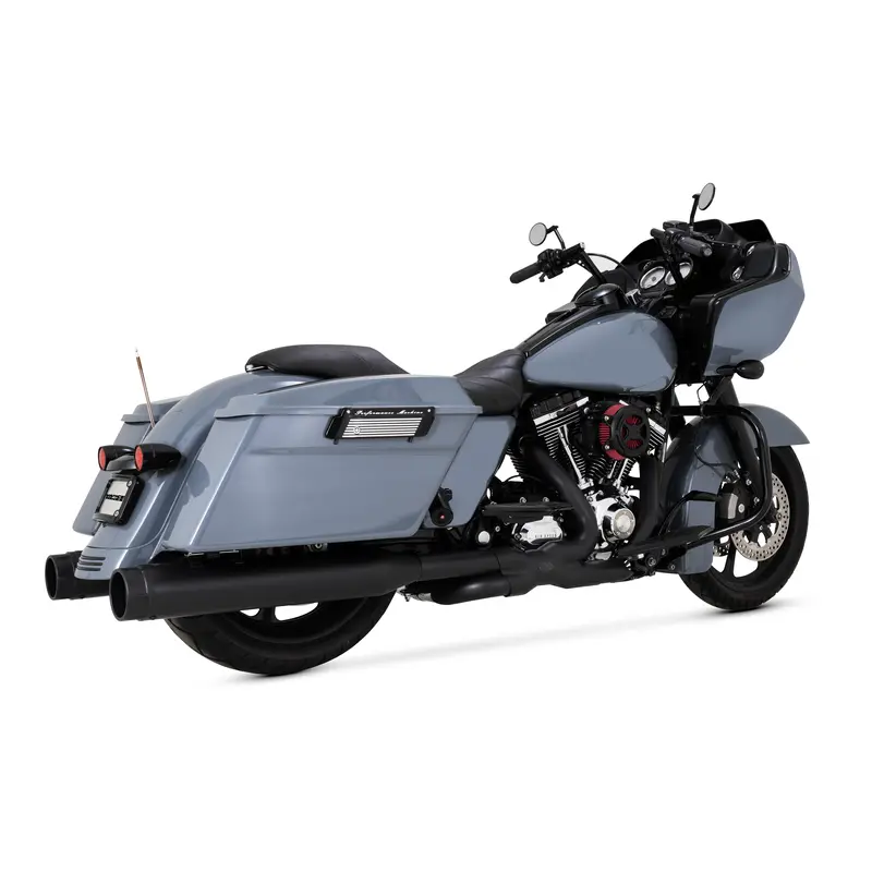 Vance & Hines Power Duals Black Header Exhaust For 17-23 Harley Davidson Touring 1