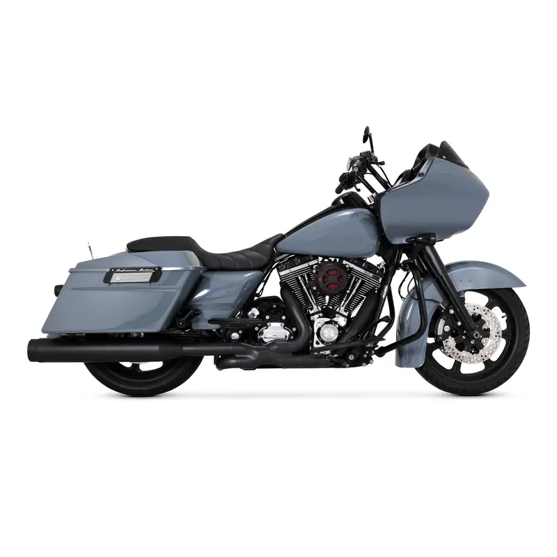 Vance & Hines Power Duals Black Header Exhaust For 17-23 Harley Davidson Touring 2