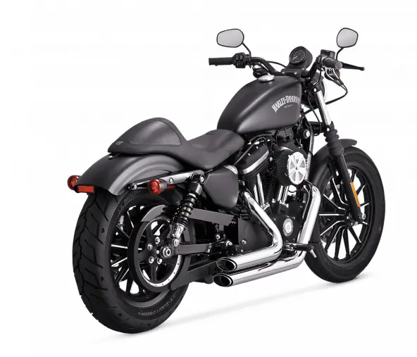 Vance & Hines Shortshots Staggered Exhaust For 14-22 Harley Davidson Sportster 1