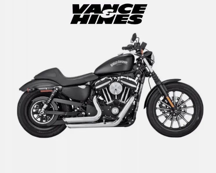 Vance & Hines Shortshots Staggered Exhaust For 2012-2017 Harley Davidson Dyna 1