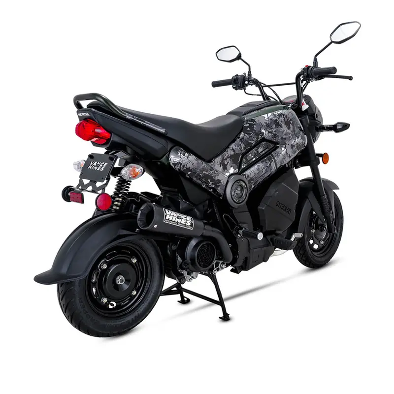 Vance & Hines Upsweep Matte Black Exhaust System Kit For 2017-2022 Honda Navi 1