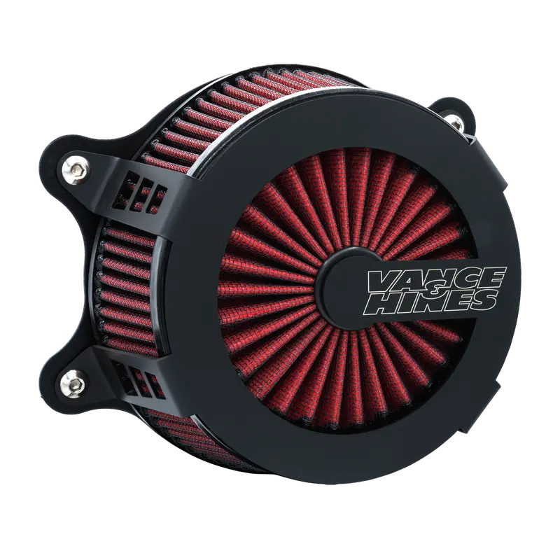 Vance & Hines Vo2 Cage Fighter Black Air Intake Kit For 17-23 Harley Davidson 1