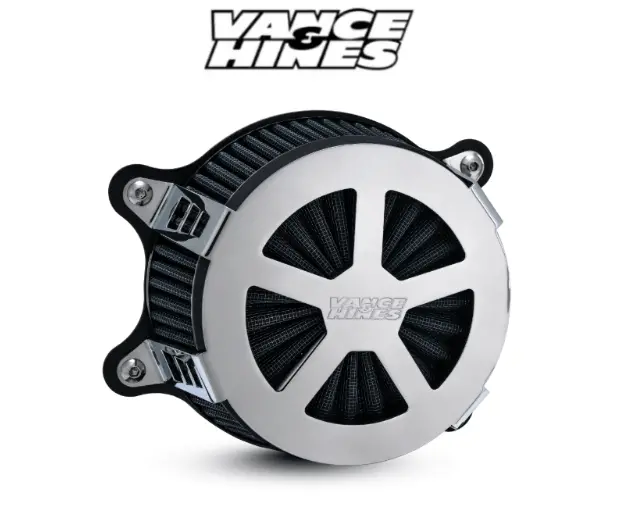 Vance & Hines Vo2 Radiant Chrome Air Intake For 91-22 Harley Davidson Sportster 1