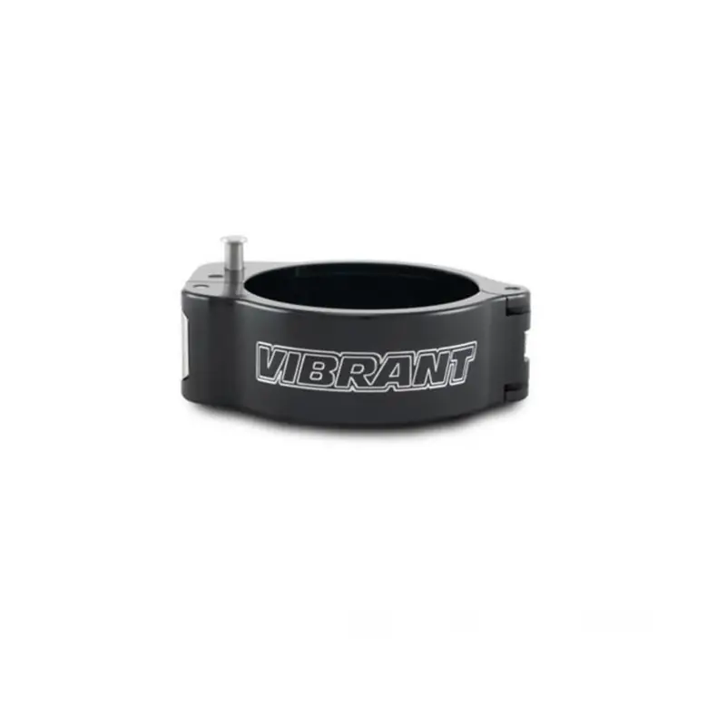 Vibrant 2In O.D. Pinless 2.0 Clamp Only Anodized Black Quick Release Piping 1