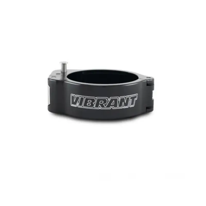 Vibrant 3In O.D. Pinless 2.0 Clamp Only Anodized Black Quick Release Piping 1
