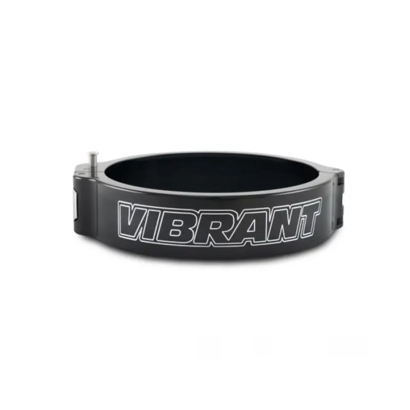 Vibrant 4In O.D. Pinless 2.0 Clamp Only Anodized Black Quick Release Piping 1