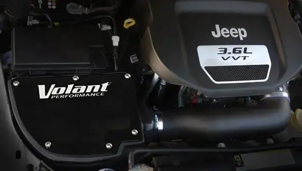 Volant Cold Air Intake W/ Oiled Filter For 2012-2018 Jeep Wrangler Jk 3.6L V6 2