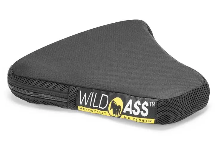Wild Ass Seats Sport Air Gel Padded Motorcycle Cushion W/ Straps - Universal 1