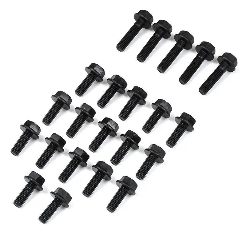 Xdp Engine Oil Pan Black-Phosphate Bolt Kit For 2003-2010 Ford 6.0L/6.4L Powerstroke 1