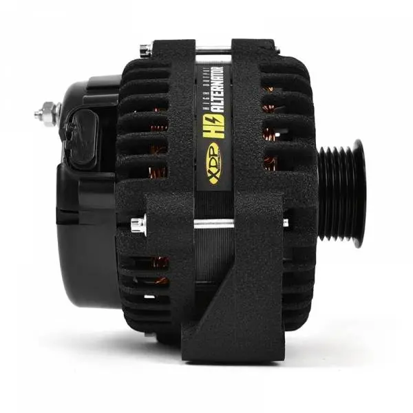 Xdp Wrinkle Black Hd High Output Alternator For 1990-1998.5 Dodge 5.9L Cummins 1