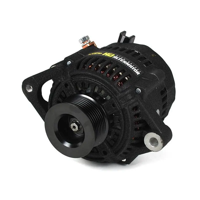 Xdp Wrinkle Black Hd High Output Alternator For 1999-2002 Dodge 5.9L Cummins 1
