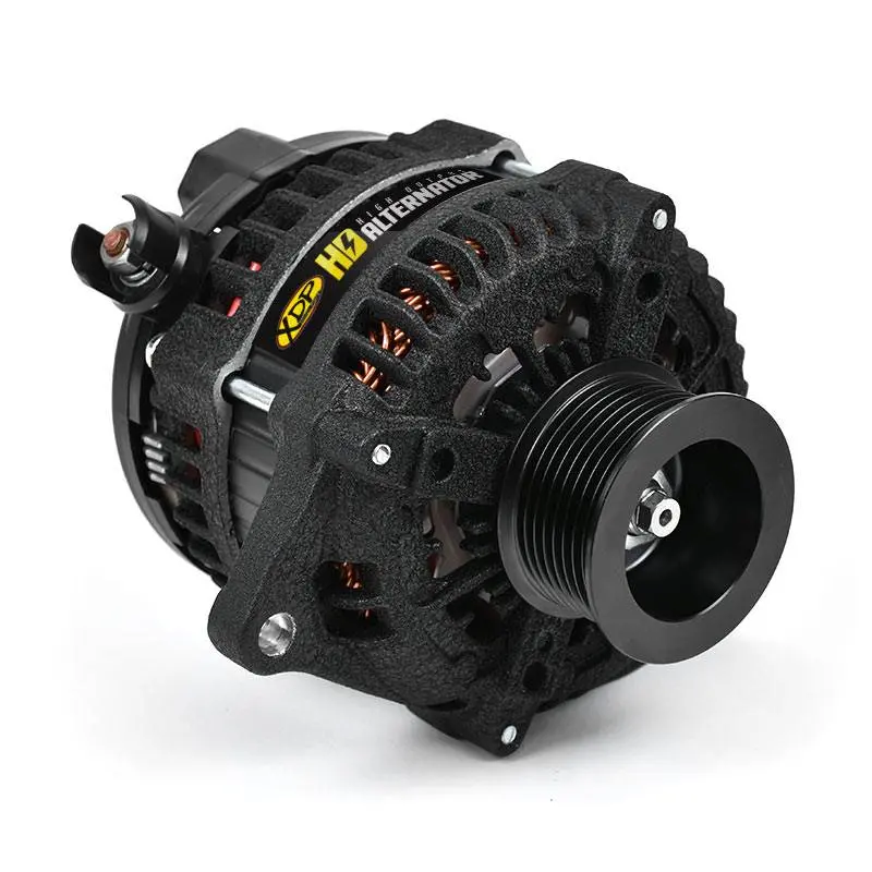 Xdp Wrinkle Black Hd High Output Alternator For 94-97 7.3L Powerstroke 1