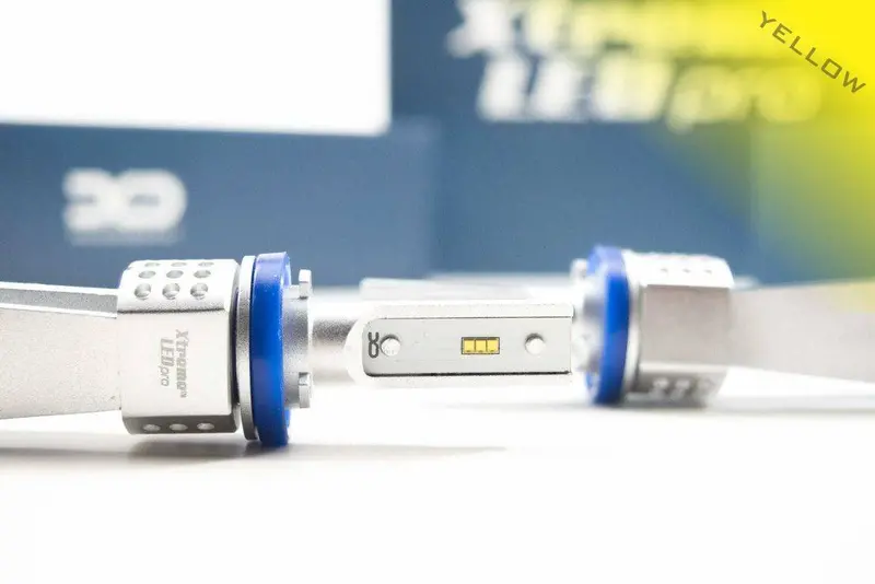 Xenon Depot H11 H9 H8 Xtreme Led Pro Bulbs 2700K Yellow 1150 Lumens - Pair 1