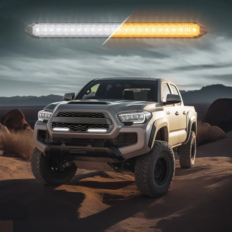 Xk Glow 9In Switchback Grill Lights With Start-Up Animation & Sequential Turn Signals 1