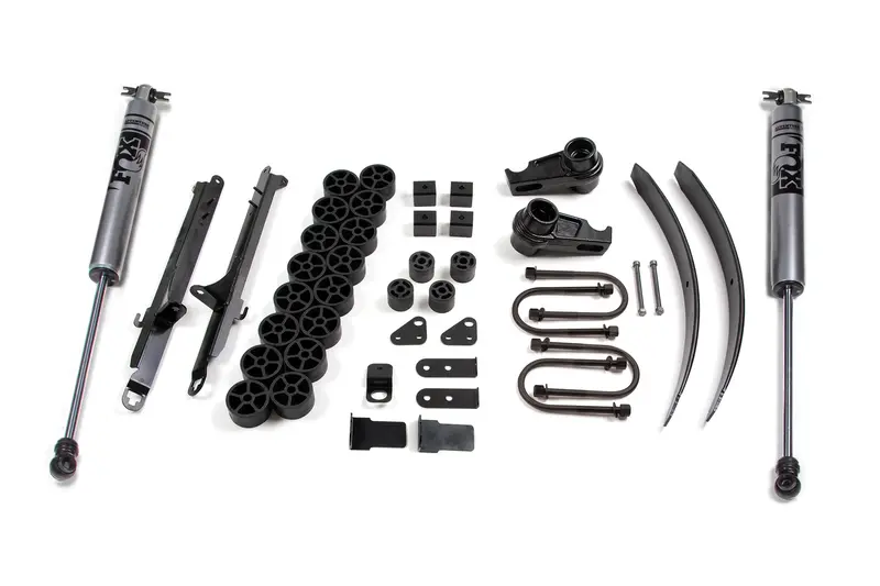 Zone Offroad 3.5 Inch Combo Lift Kit With Fox Shocks For 2008-2012 Chevy Colorado/Gmc Canyon 4Wd 1