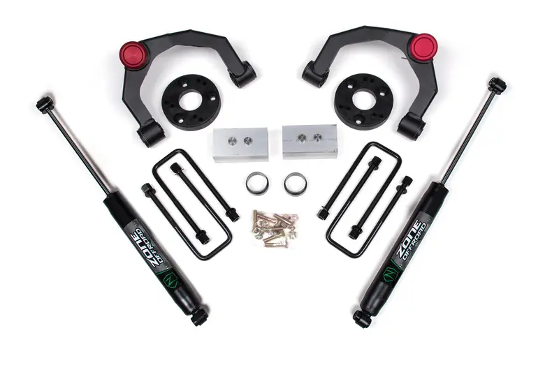 Zone Offroad 3 Inch Lift Kit With Nitro Shocks For 2015–2020 Ford F-150 4Wd 3.5L/5.0L/2.7L 1