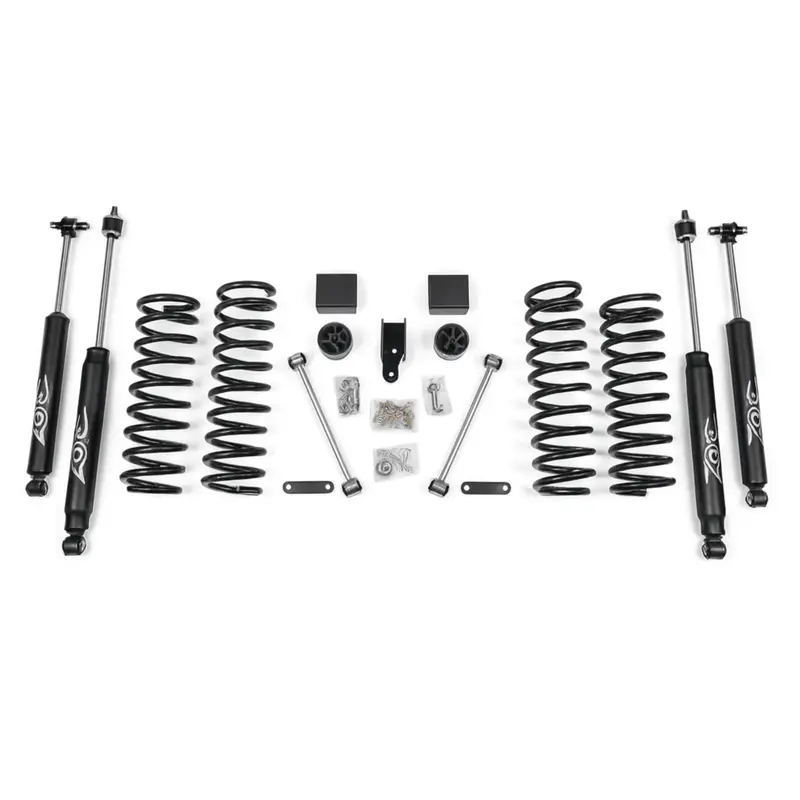 Zone Offroad 3 Inch Suspension System Lift Kit For 2007-2018 Jeep Wrangler Jku 4 Door 1