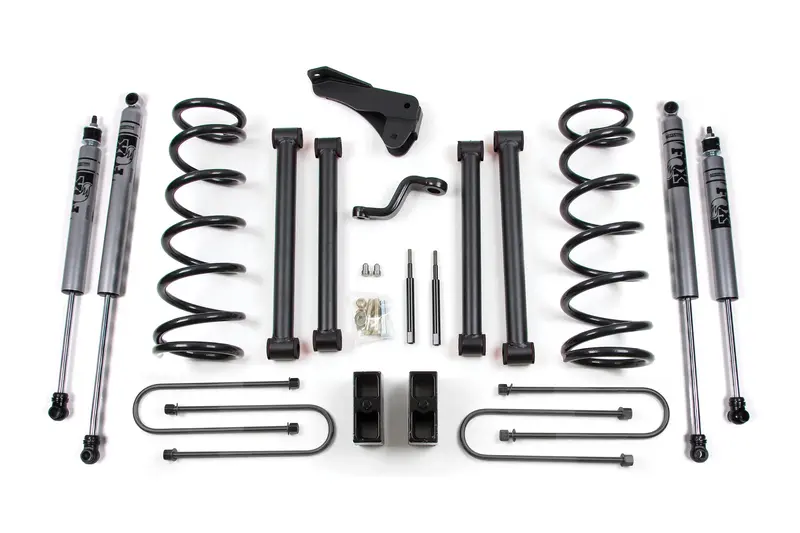 Zone Offroad 5 Inch Lift Kit With Fox Shocks For 2006-2007 Dodge Ram 2500 Power Wagon 5.7L 1