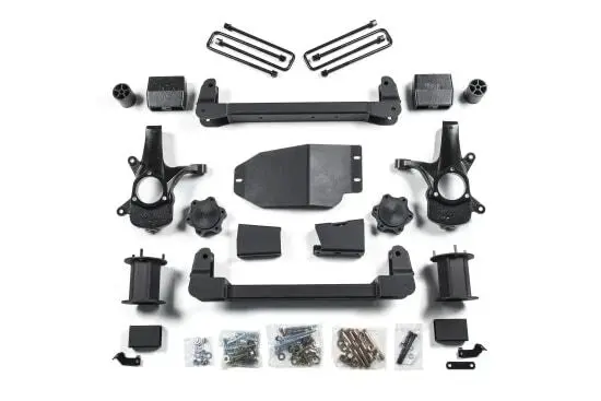 Zone Offroad 6.5 Inch Combo Lift Kit With Nitro Shocks For 2007-2013 Chevy Silverado/Sierra 1500 4Wd 2