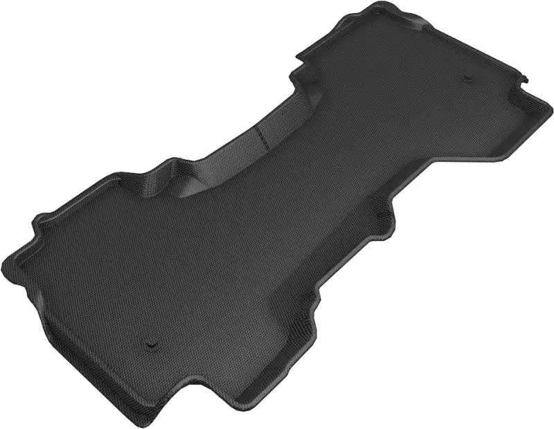 3D Maxpider Black All-Weather Rear Floor Mats For 2019–2020 Dodge Ram 1500 Quad Cab (Kagu 2Nd Row) 1