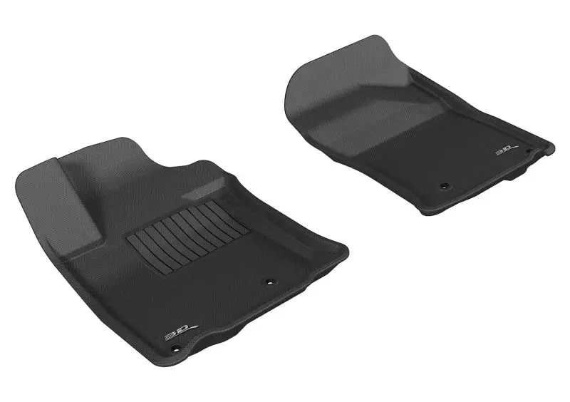 3D Maxpider Custom-Fit Front Floor Mat For 2010–2013 Lexus Gx 460 (Kagu Model) — Black 1