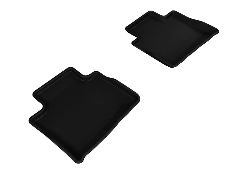 3D Maxpider Kagu Second-Row Floor Mats For 2014–2017 Chevrolet Ss – Black 1