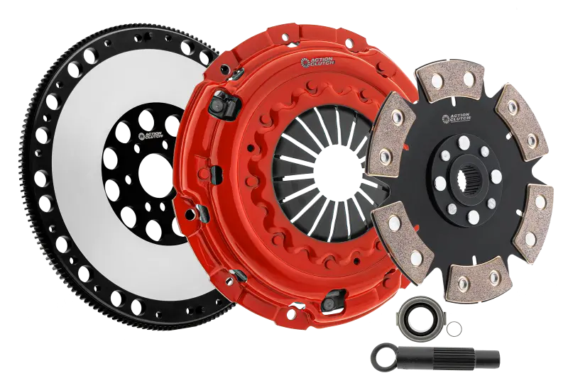 Action Clutch Stage 4 Turbo Awd Kit For 2006–2013 Subaru Forester Xt (Ej255), Includes Lightened Flywheel 1