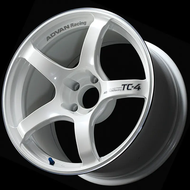 Advan Tc4 Racing White Metallic Alloy Wheel – 16X6.5 1
