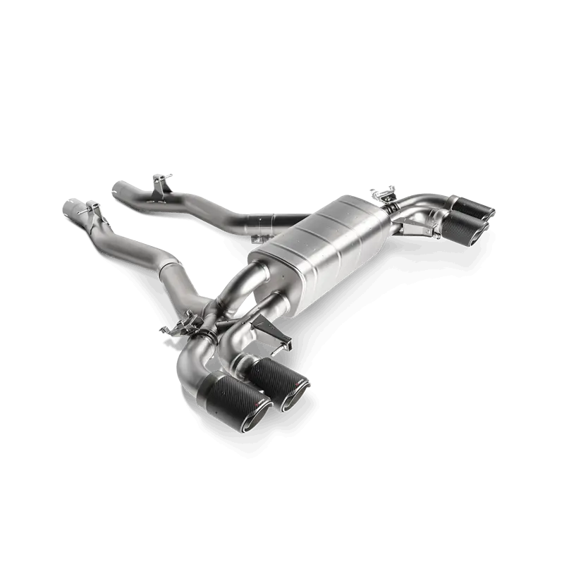 Akrapovič Slip-On Exhaust For 2018 Bmw M5 (F90) – Titanium Construction (Tips Sold Separately) 1