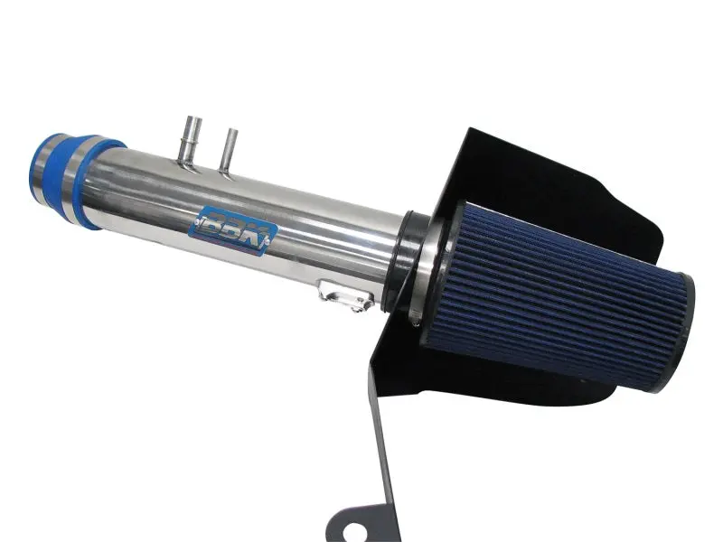 Bbk 11-14 Mustang 3.7 V6 Cold Air Intake Kit - Chrome Finish 1