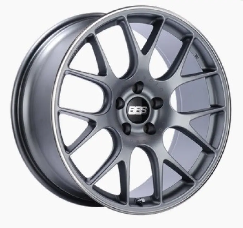 Bbs Ch-R Satin Titanium Polished Rim Protector Wheel – 20X8.5, 5X112, Et40, 82Mm Pcd 1